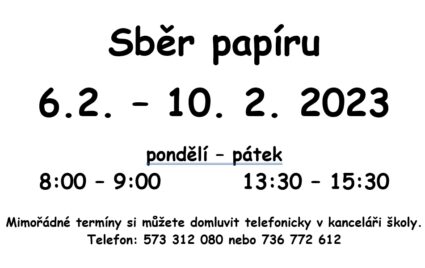 Sběr papíru