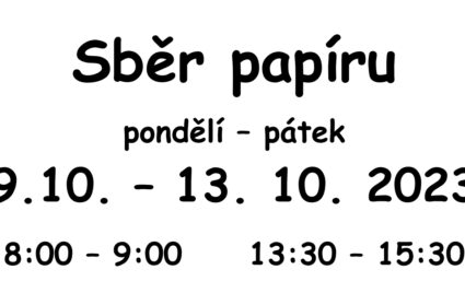Sběr papíru