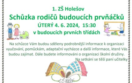 Schůzka rodičů budoucích prvňáčků