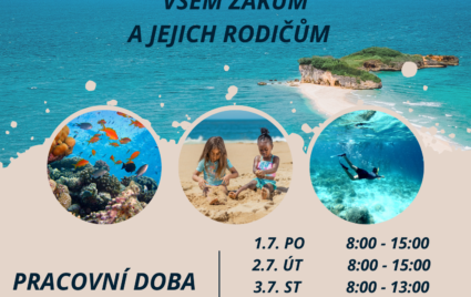 Pracovní doba kanceláře pro veřejnost