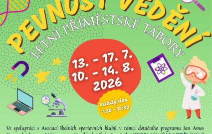 LETNÍ PŘÍMĚSTSKÉ TÁBORY 2026