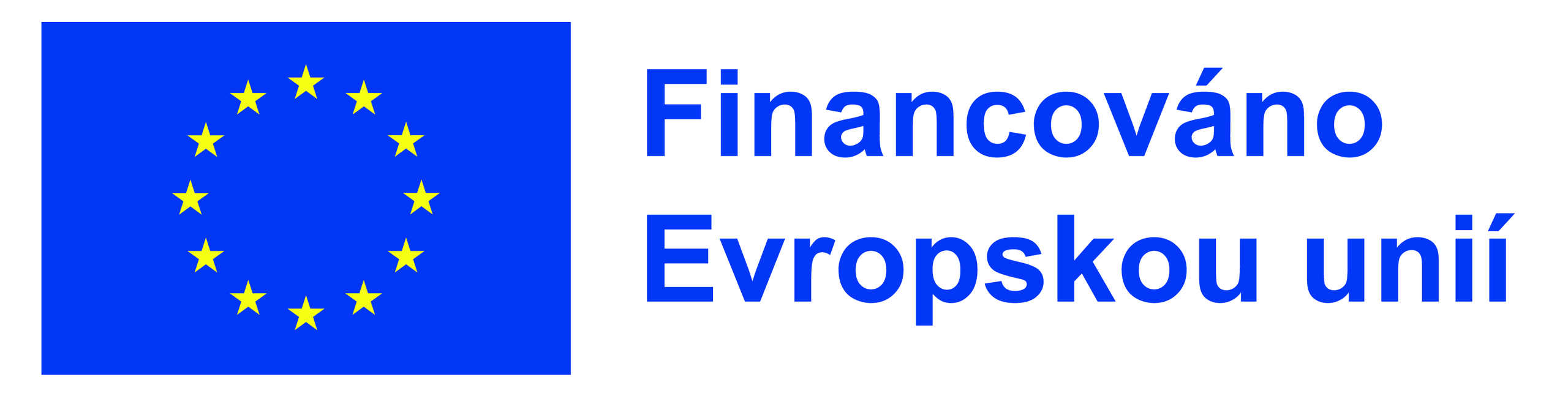 Logo - Financováno Evropskou unií